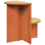 vidaXL Masă laterală Maro ceruit 50 x 40 x 50 cm Lemn masiv de pin vidaXL Masă laterală Maro ceruit 50 x 40 x 50 cm Lemn masiv de pin