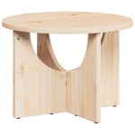 vidaXL Masă de cafea Natural 50 x 50 x 35 cm Lemn de brad solid vidaXL Masă de cafea Natural 50 x 50 x 35 cm Lemn de brad solid