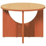 vidaXL Masă de cafea Maro 50 x 50 x 35 cm Lemn de brad solid vidaXL Masă de cafea Maro 50 x 50 x 35 cm Lemn de brad solid