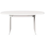 vidaXL Masă de cafea Alb 80 x 40 x 35 cm Lemn de brad solid