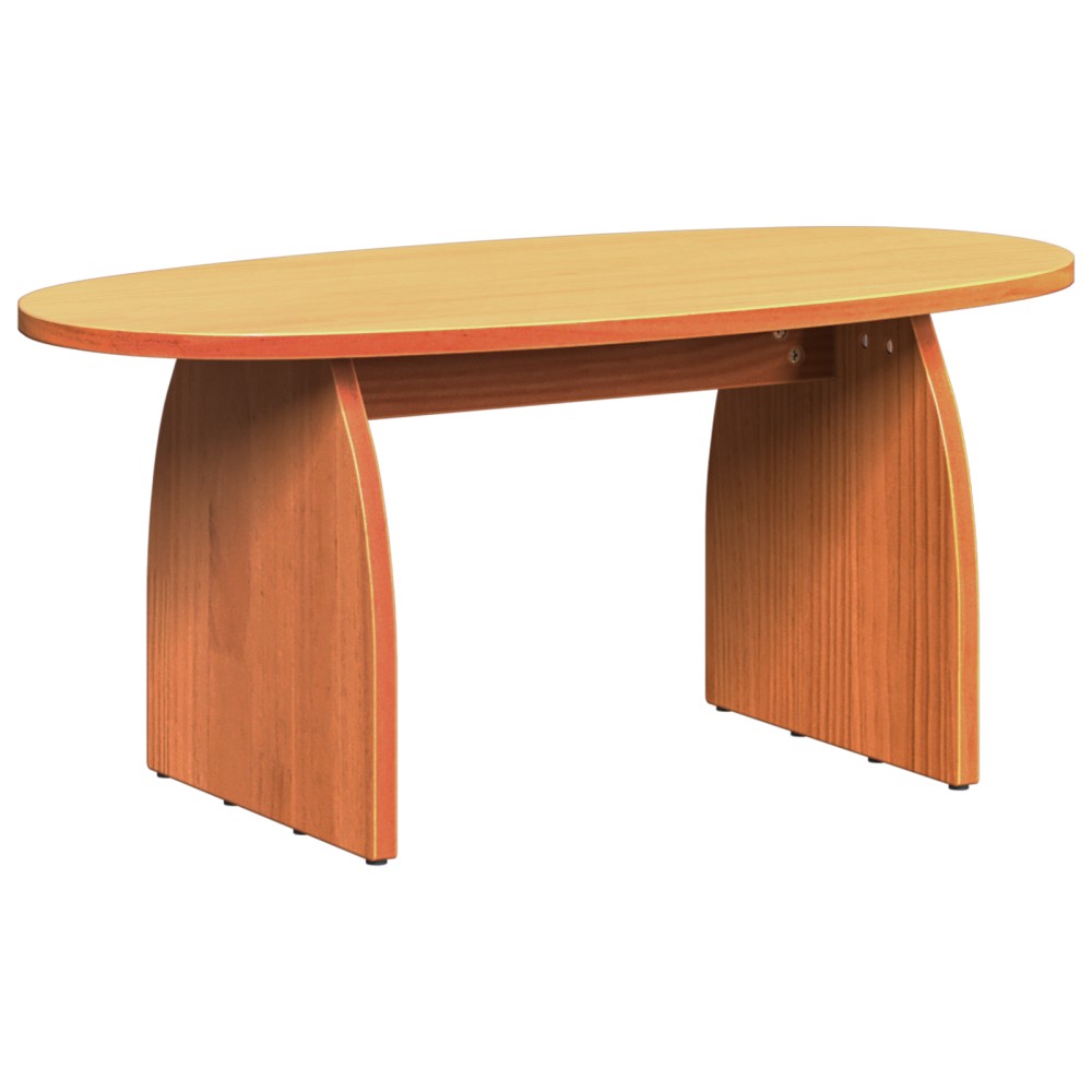 vidaXL Masă de cafea Maro ceruit 80 x 40 x 35 cm Lemn de brad solid
