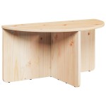 vidaXL Masă de cafea 2 pcs Natural 79 x 39.5 x 40 cm
