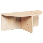 vidaXL Masă de cafea 2 pcs Natural 79 x 39.5 x 40 cm