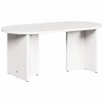 vidaXL Masă de cafea Alb 80 x 39.5 x 35 cm Lemn de brad solid vidaXL Masă de cafea Alb 80 x 39.5 x 35 cm Lemn de brad solid