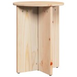 vidaXL Masă de cafea 2 pcs Natural 41.5 x 41.5 x 41 cm