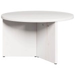 vidaXL Set de măsuțe de cafea 2 pcs Alb 49 x 49 x 28 cm
