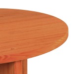 vidaXL Set de măsuțe de cafea 2 pcs Maro ceruit 49 x 49 x 28 cm