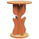 vidaXL Masă laterală Maro ceruit 39.5 x 39.5 x 53.5 cm vidaXL Masă laterală Maro ceruit 39.5 x 39.5 x 53.5 cm