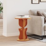 vidaXL Masă laterală Maro ceruit 39.5 x 39.5 x 53.5 cm vidaXL Masă laterală Maro ceruit 39.5 x 39.5 x 53.5 cm