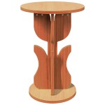 vidaXL Masă laterală Maro ceruit 39.5 x 39.5 x 53.5 cm vidaXL Masă laterală Maro ceruit 39.5 x 39.5 x 53.5 cm