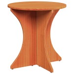 vidaXL Set de măsuțe de cafea 3 pcs Maro ceruit 46 x 46 x 47 cm