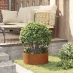 vidaXL Vază pentru Grădină Maro 40 x 40 x 20 cm Oțel corten vidaXL Vază pentru Grădină Maro 40 x 40 x 20 cm Oțel corten