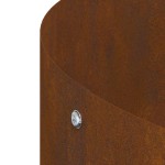 vidaXL Vază pentru Grădină Maro 40 x 40 x 20 cm Oțel corten vidaXL Vază pentru Grădină Maro 40 x 40 x 20 cm Oțel corten