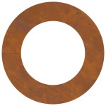 vidaXL Inel plat pentru copac Maro Ø50 / 80 cm