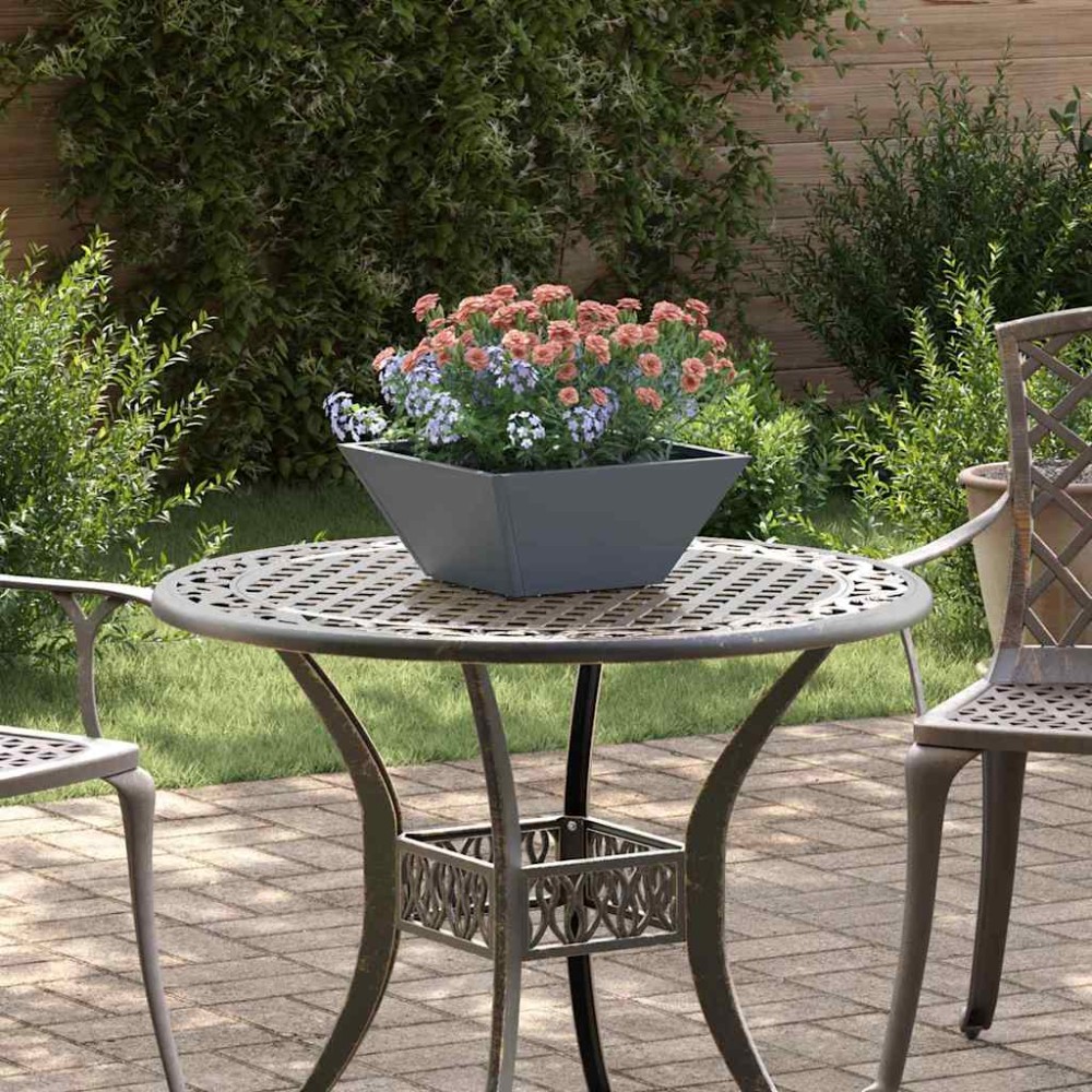 vidaXL Ghiveci de Grădină 5 pcs Antracit 35 x 35 x 15 cm Oțel
