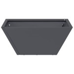 vidaXL Ghiveci de Grădină 5 pcs Antracit 35 x 35 x 15 cm Oțel