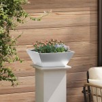 vidaXL Set de ghivece pentru grădină , 5 bucăți, 40x40x15 cm, din oțel galvanizat. vidaXL Set de ghivece pentru grădină , 5 bucăți, 40x40x15 cm, din oțel galvanizat.