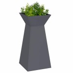 vidaXL Suport pentru plante Antracit Plastic 35 x 35 x 73 cm