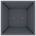 vidaXL Suport pentru plante Antracit Plastic 35 x 35 x 73 cm