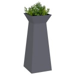 vidaXL Suport pentru Plante Antracit Plastic 40 x 40 x 101 cm