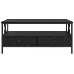 vidaXL Masă de cafea Stejar negru 100 x 51 x 45 cm Lemn compozit