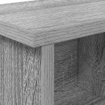 vidaXL Răcător de paltoane montat pe perete sonoma gri 50 x 16 x 26 cm