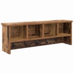 vidaXL Răcător de paltoane montat pe perete Lemn vechi 75 x 16 x 26 cm vidaXL Răcător de paltoane montat pe perete Lemn vechi 75 x 16 x 26 cm