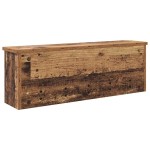 vidaXL Răcător de paltoane montat pe perete Lemn vechi 75 x 16 x 26 cm vidaXL Răcător de paltoane montat pe perete Lemn vechi 75 x 16 x 26 cm
