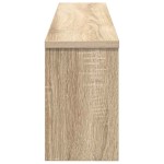 vidaXL Răcător de paltoane montat pe perete cu raft Stejar sonoma vidaXL Răcător de paltoane montat pe perete cu raft Stejar sonoma