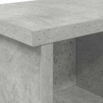 vidaXL Răcător de paltoane montat pe perete Gri beton 100 x 16 x 26 cm vidaXL Răcător de paltoane montat pe perete Gri beton 100 x 16 x 26 cm