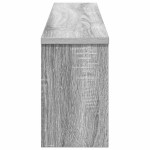 vidaXL Răcător de paltoane montat pe perete cu raft sonoma gri vidaXL Răcător de paltoane montat pe perete cu raft sonoma gri