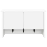 vidaXL Răcător de paltoane montat pe perete cu ușă Alb 50 x 20 x 30 cm vidaXL Răcător de paltoane montat pe perete cu ușă Alb 50 x 20 x 30 cm