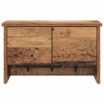 vidaXL Răcător de paltoane montat pe perete Lemn vechi 50 x 20 x 30 cm vidaXL Răcător de paltoane montat pe perete Lemn vechi 50 x 20 x 30 cm