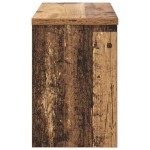 vidaXL Răcător de paltoane montat pe perete Lemn vechi 50 x 20 x 30 cm vidaXL Răcător de paltoane montat pe perete Lemn vechi 50 x 20 x 30 cm