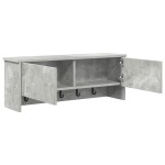 vidaXL Răcător de paltoane montat pe perete Gri beton 80 x 20 x 30 cm vidaXL Răcător de paltoane montat pe perete Gri beton 80 x 20 x 30 cm