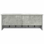vidaXL Răcător de paltoane montat pe perete Gri beton 80 x 20 x 30 cm vidaXL Răcător de paltoane montat pe perete Gri beton 80 x 20 x 30 cm