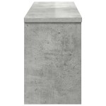 vidaXL Răcător de paltoane montat pe perete Gri beton 80 x 20 x 30 cm vidaXL Răcător de paltoane montat pe perete Gri beton 80 x 20 x 30 cm