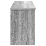 vidaXL Răcător de paltoane montat pe perete sonoma gri 80 x 20 x 30 cm