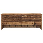 vidaXL Răcător de paltoane montat pe perete Lemn vechi 80 x 20 x 30 cm vidaXL Răcător de paltoane montat pe perete Lemn vechi 80 x 20 x 30 cm