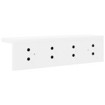 vidaXL Răcător de paltoane montat pe perete Alb 40 x 10.5 x 10.5 cm