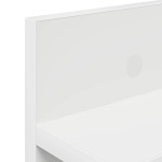 vidaXL Răcător de paltoane montat pe perete Alb 80 x 10.5 x 18 cm vidaXL Răcător de paltoane montat pe perete Alb 80 x 10.5 x 18 cm