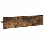 vidaXL Răcător de paltoane montat pe perete cu raft Stejar afumat vidaXL Răcător de paltoane montat pe perete cu raft Stejar afumat