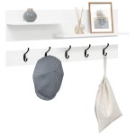 vidaXL Răcător de paltoane montat pe perete Alb 90 x 15 x 36 cm vidaXL Răcător de paltoane montat pe perete Alb 90 x 15 x 36 cm
