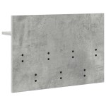 vidaXL Răcător de paltoane montat pe perete Gri beton 60 x 40 x 12 cm vidaXL Răcător de paltoane montat pe perete Gri beton 60 x 40 x 12 cm