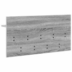 vidaXL Răcător de paltoane montat pe perete sonoma gri 80 x 40 x 12 cm vidaXL Răcător de paltoane montat pe perete sonoma gri 80 x 40 x 12 cm