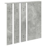 vidaXL Răcător de paltoane montat pe perete Gri beton 84 x 10 x 80 cm vidaXL Răcător de paltoane montat pe perete Gri beton 84 x 10 x 80 cm