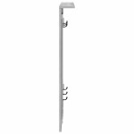 vidaXL Răcător de paltoane montat pe perete sonoma gri 84 x 10 x 80 cm vidaXL Răcător de paltoane montat pe perete sonoma gri 84 x 10 x 80 cm