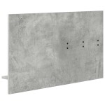 vidaXL Răcător de paltoane montat pe perete Gri beton 90 x 10 x 50 cm vidaXL Răcător de paltoane montat pe perete Gri beton 90 x 10 x 50 cm