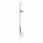 vidaXL Răcător de paltoane montat pe perete Alb 70 x 10 x 90 cm