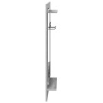 vidaXL Răcător de paltoane montat pe perete sonoma gri 70 x 10 x 90 cm vidaXL Răcător de paltoane montat pe perete sonoma gri 70 x 10 x 90 cm